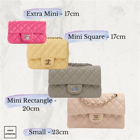 chanel classic flap 20cm mini bag|Chanel Classic Flap Bag Size Comparison .